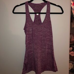 Lululemon Heathered Purple Tank Top